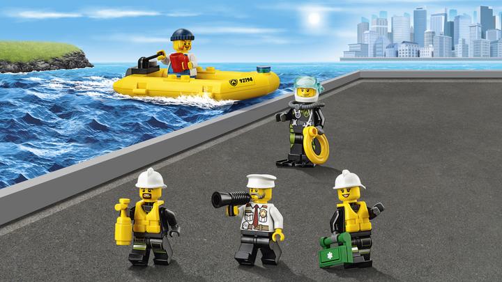 Produktbild LEGO Feuerwehrschiff (60109, LEGO City)
