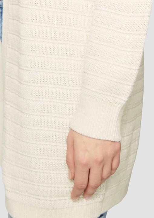 Image du produit s.Oliver Offener Long-Cardigan mit Strukturmuster (M)