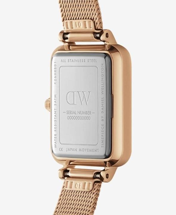 Image du produit Daniel Wellington Quadro Melrose blanc (Montre analogique, 20 mm)