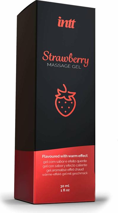 Produktbild Intt Strawberry Massage Gel - 30 ml (30 ml)