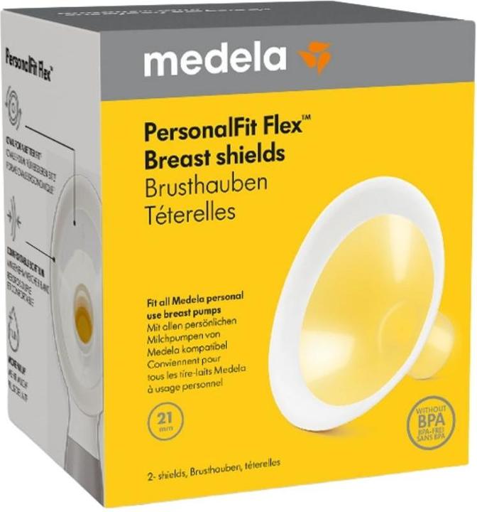 Produktbild Medela PersonalFit Flex, 2 Brusthauben Grösse S (21mm)