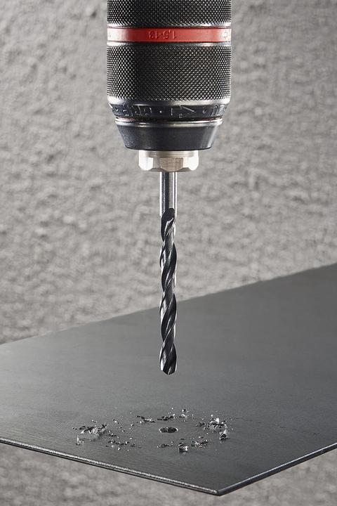 Actual product image wolfcraft 1 metal drill HSS R, ø6.0x93mm (6 millimetres)