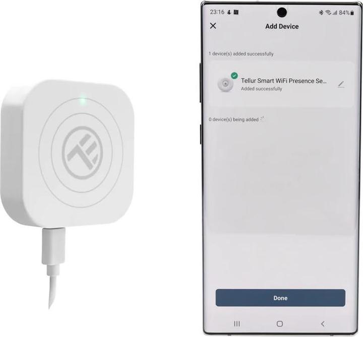 Produktbild Tellur Smart WiFi Presence Sensor White (6 m)