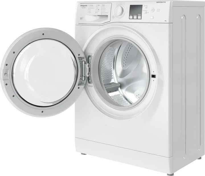 Actual product image Hotpoint RSSF 624 W EN N Front loading washing machine 6 kg 1200 rpm C White (6 kg, Left)