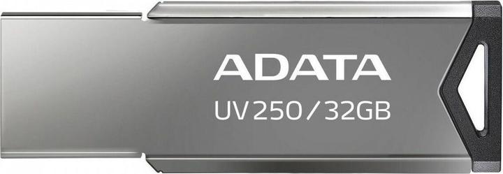 Actual product image Adata USB 2.0 Flash Drive UV250 32GB BLACK (32 GB, USB-A)