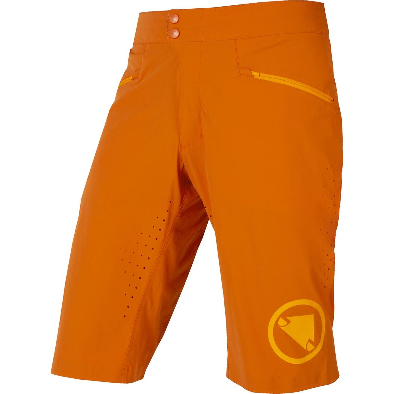 Endura, Herren, Velohosen, SingleTrack Lite (XL), Orange, XL