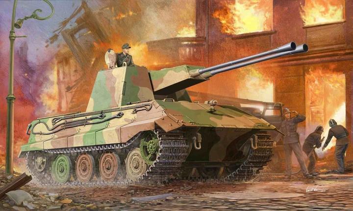 Image du produit Trumpeter French E-75 Flakpanzer (char antiaérien)
