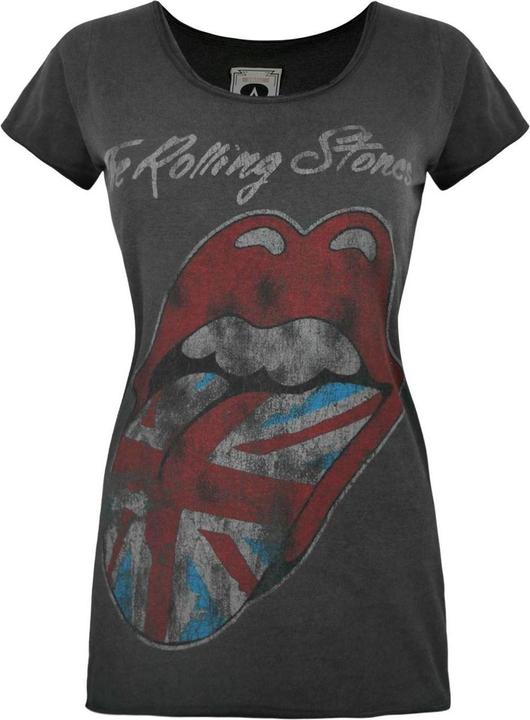 Produktbild Amplified The Rolling Stones TShirt mit Zunge im UnionJackDesign (XS)
