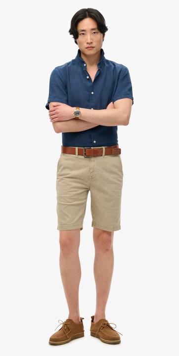 Produktbild Superdry Vacation Hemd mit kurzen Ärmeln aus Leinen (3XL)
