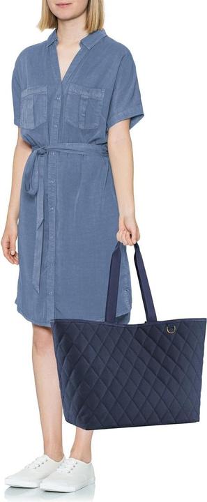 Actual product image reisenthel Bag Classic Shopper XL Rhombus Midnight Gold