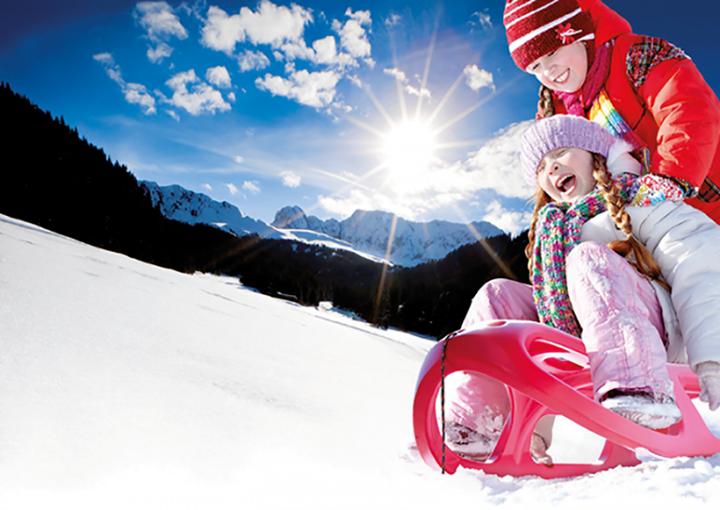 Produktbild SNÖ-PRO Traineau enfant Rose