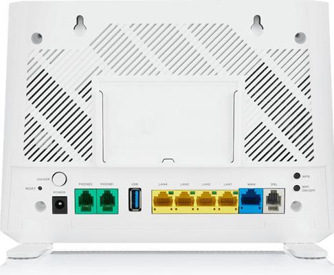 Actual product image Zyxel DX3301-T0 VDSL2 AX1800 5-port Super Gateway WL Router