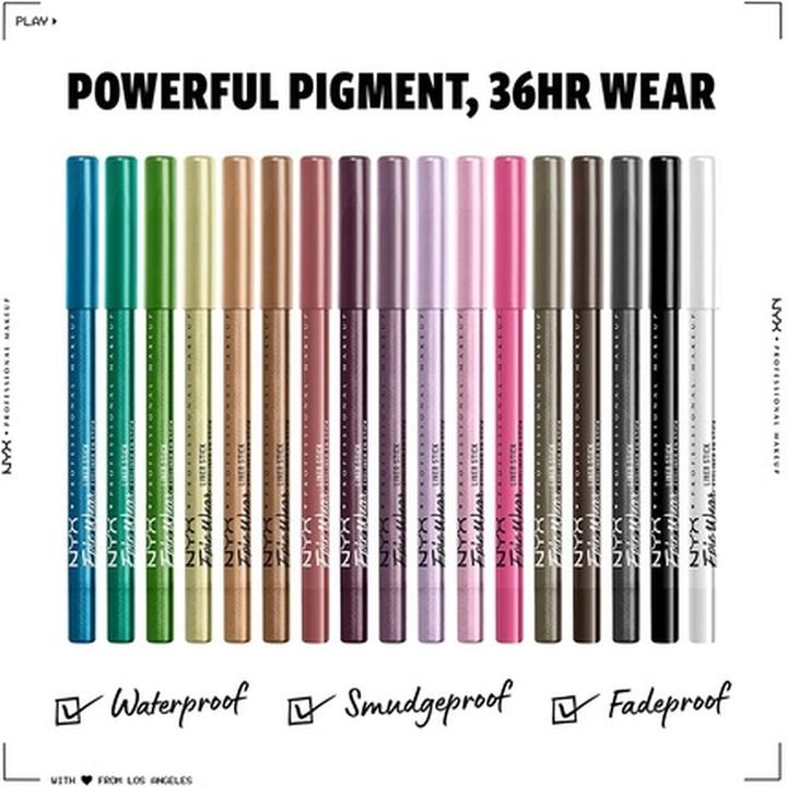 Immagine prodotto NYX Professional Make-Up Abbigliamento epico (29 Metallo nero)