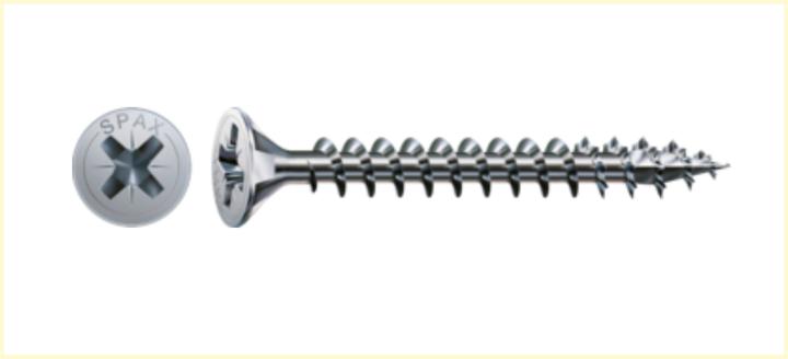 Image du produit Spax Vis à panneaux d'aggloméré SK PZ2 3,5x35 mm (1000 Vis par pièce)