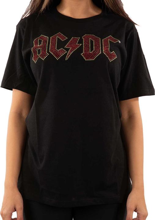 Produktbild AC/DC TShirt mit verschönertem Logo Erwachsene (L)