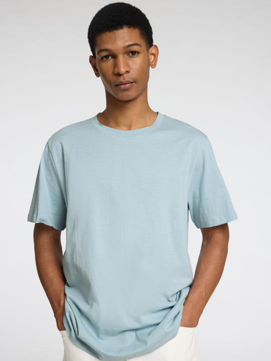 Image du produit Selected T-shirt en coton filé flamme (M)