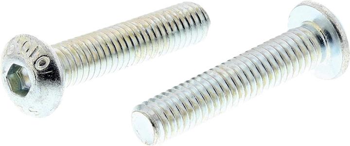 Produktbild RS PRO BZP socket button head screw, M4x20