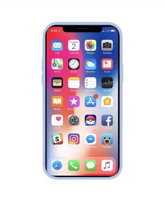 Image du produit MU Classic Série d'étuis en silicone liquide (Apple iPhone 12 mini)