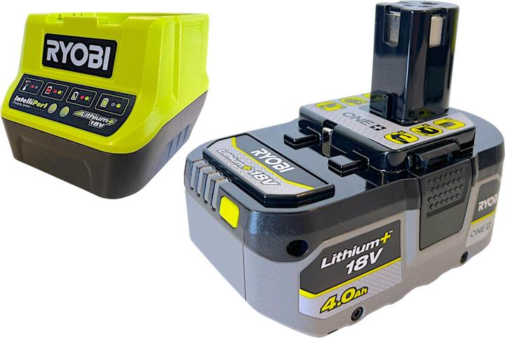 Image du produit Ryobi R18PL-0 Akku Hobel 18 V 82 mm + 1x Akku 4,0 Ah + Ladegerät