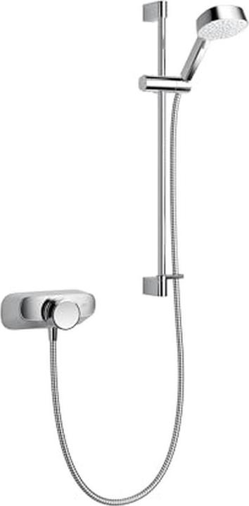 Mira Showers Douchette thermostatique avec support intégré et installation universelle