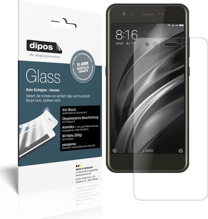Actual product image Dipos Screen Protector Anti-Shock (1 pcs., Nomu M8)