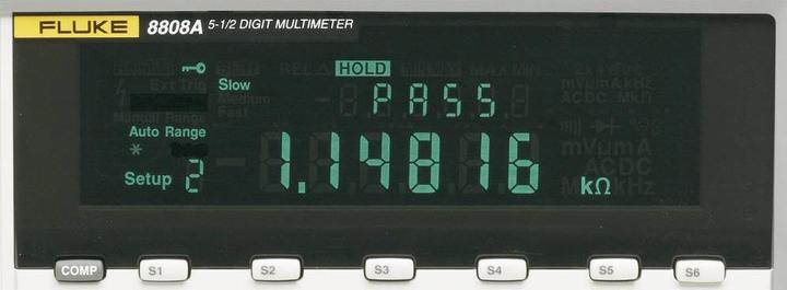 Image du produit Fluke Multimètre de table 08A 240V (CAT I 1000V, CAT II 600V)