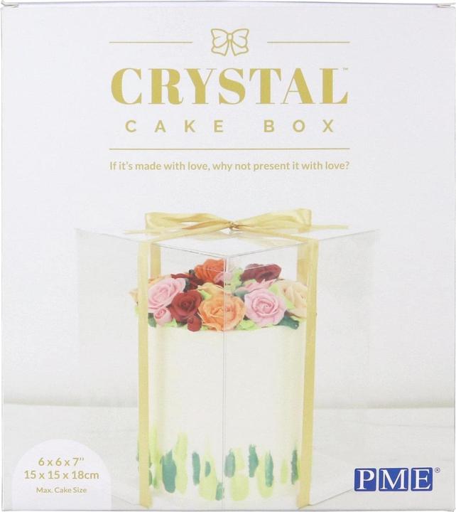 Image du produit PME Coffret à gâteaux transparent