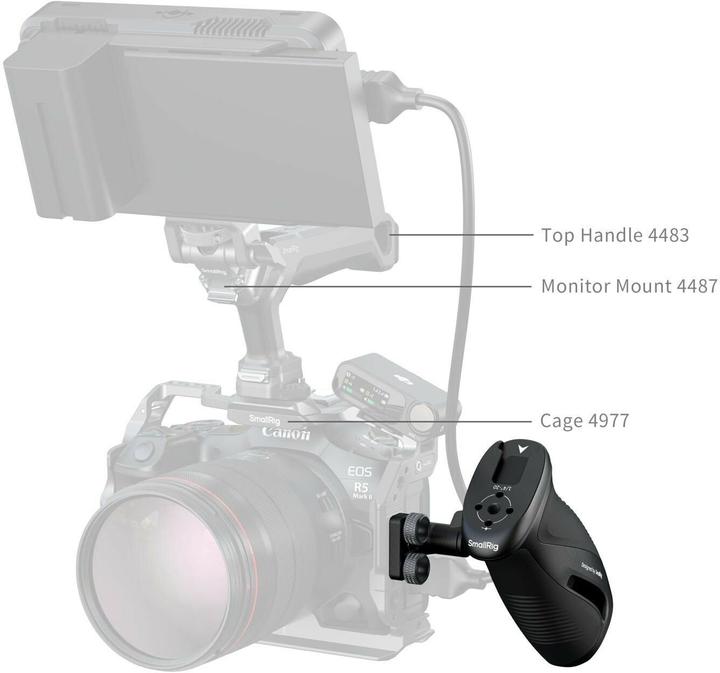 Actual product image SmallRig Rotating Side Handle (Grip)