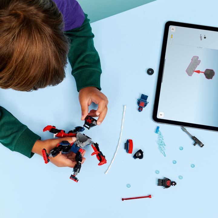 Produktbild LEGO Miles Morales Robot vs Spider-Man 2099 (LEGO Marvel)