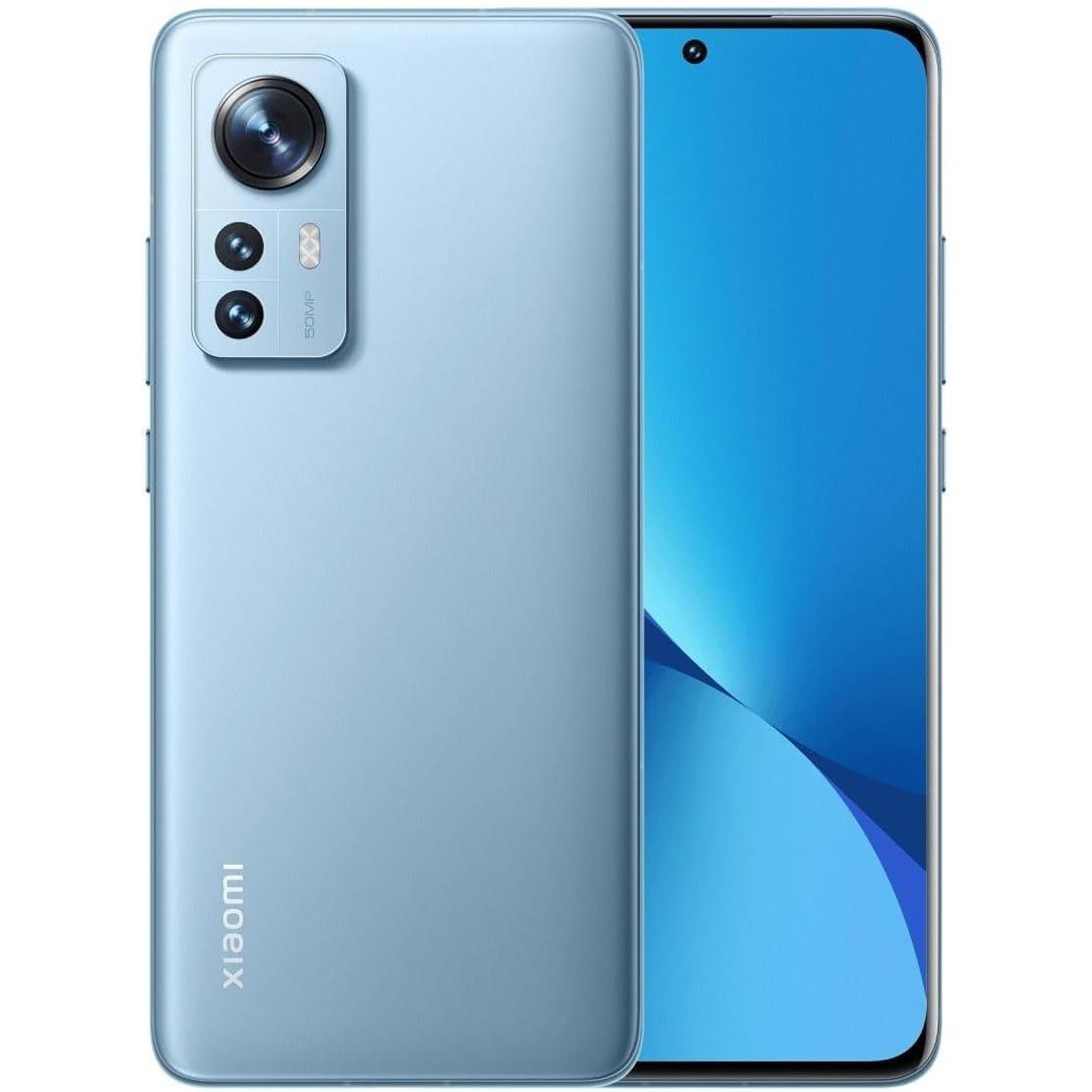 Xiaomi 12X (256 GB, Blue, 6.28", Dual SIM, 5G), Smartphone, Blau