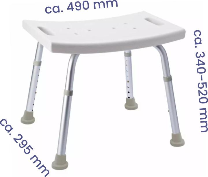 Actual product image Ridder Comfort Bad-Hocker (100 kg)