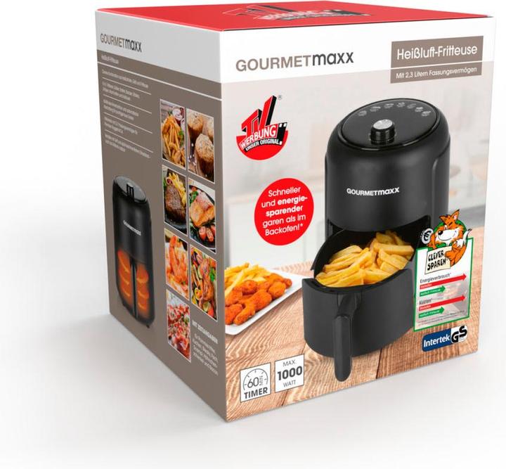 Produktbild Gourmetmaxx Heissluft-Fritteuse