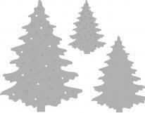 Nährwerte und Zutaten Rayher Stanzschablone Winterwald, 3 Stück