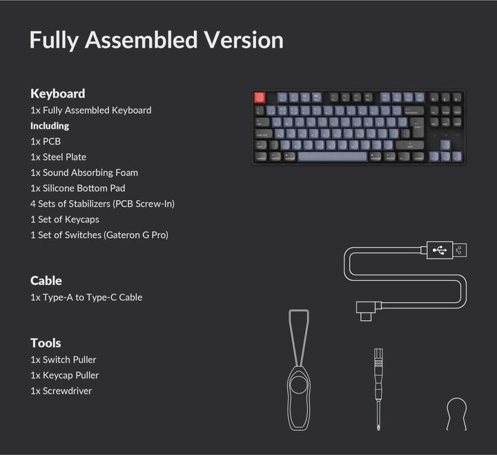 Actual product image Keychron K8 Pro (CH)