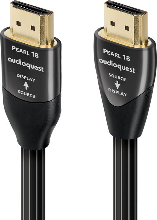 Image du produit Audioquest Pearl 18G Câble HDMI actif - 7,5m (7.50 m)