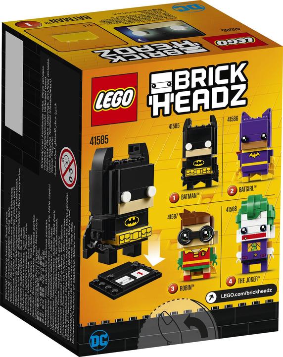 Immagine prodotto LEGO BrickHeadz Batman (41585, LEGO Brickheadz)