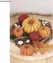 Rayher Styrofoam pumpkin, 1 piece