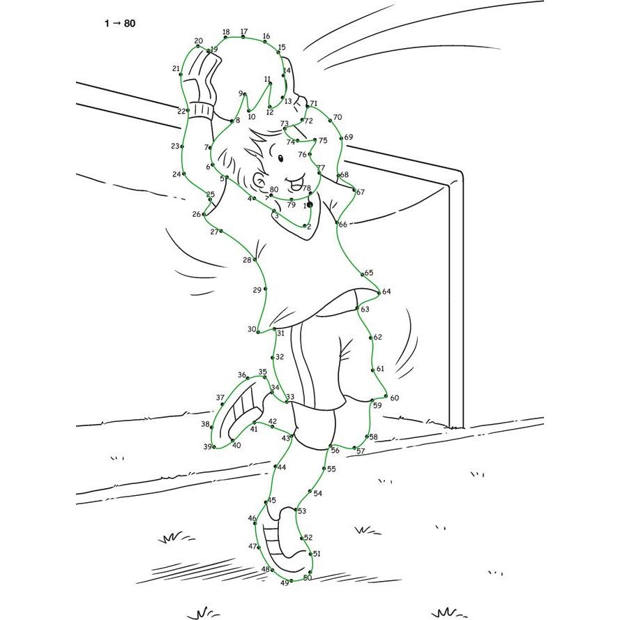 Thumbnail - Tessloff Punkt zu Punkt. Fussball. 1 bis 150