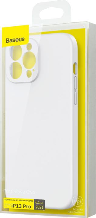 Produktbild Baseus Liquid Silica Gel Protective Case For iP 6.1 Pro inch 2021 White (Apple iPhone 13 Pro)