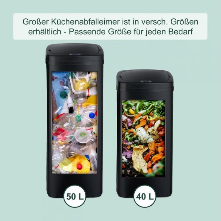 Produktbild Relaxdays Sensor-Mülleimer (50 l)