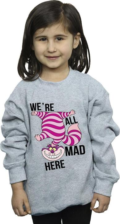 Produktbild Disney Mädchen Alice im Wunderland Alles verrückt hier Sweatshirt (152, 158)