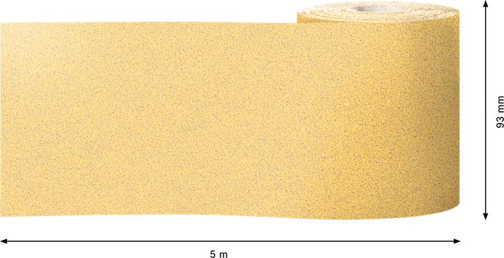 Produktbild Bosch Professional Zubehör EXPERT C470 Schleifpapierrolle zum Handschleifen, 93 mm, 5 m, G 80 (P80)