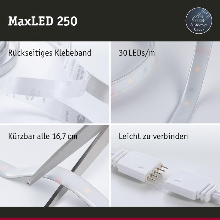 Image du produit Paulmann MaxLED 250 Stripe Set (Blanc, 150 cm, Intérieur)