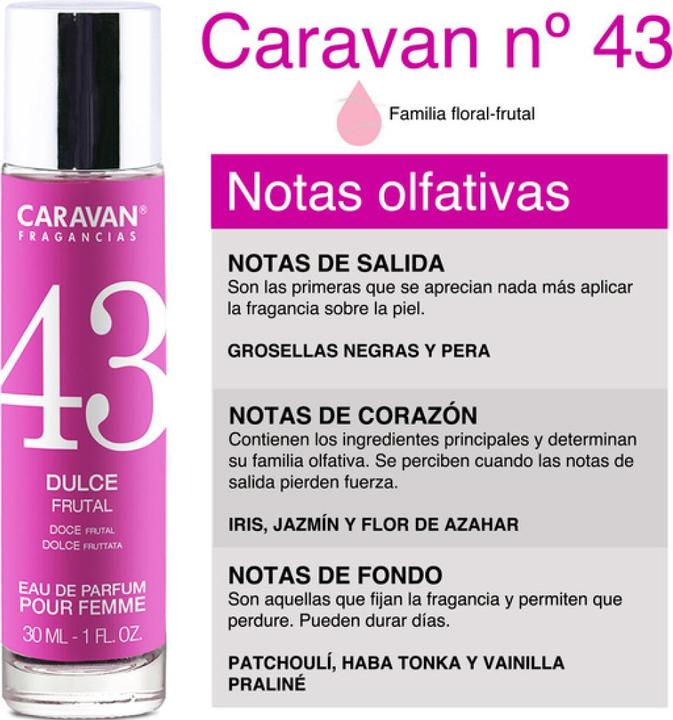 Immagine prodotto Caravan PROFUMO PER DONNA Nº43 30ML (Eau de parfum, 30 ml)