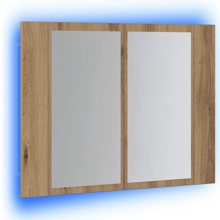 Immagine prodotto VidaXL LED-Spiegelschrank (60 x 12 x 45 cm)