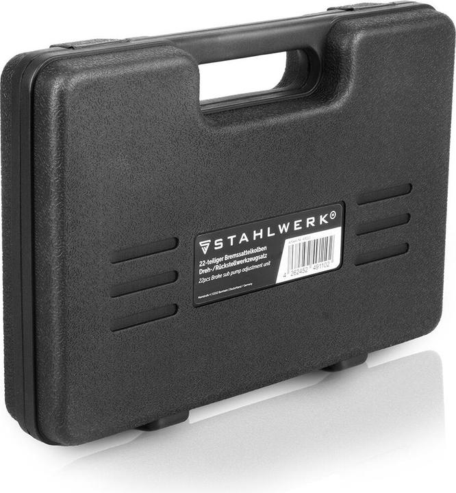 Produktbild Stahlwerk Bremskolben Rücksteller Set 22tlg Kolben Rücksteller Rückstellwerkzeug