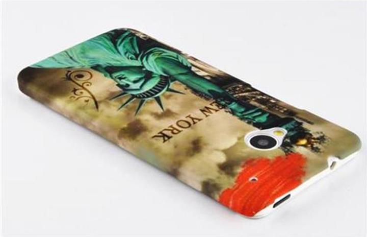 Image du produit Cadorabo Couverture rigide avec impression Cover (HTC One M7)