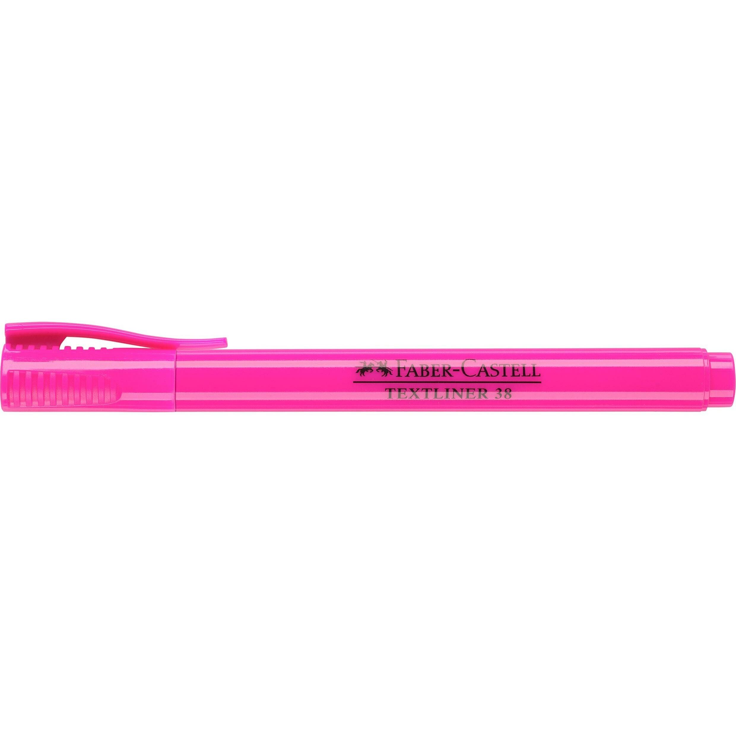 Thumbnail - Faber-Castell, Marker, Textmarker 38 Stiftform (Pink, 5 mm, 1 x)