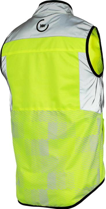 Actual product image Wowow Reflektor Tracker Jacket Yellow XL, Befestigung