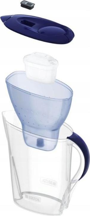 Actual product image Brita Filterkanne Marella 2,4l + 3 Pure Performance-Kartuschen (2.40 l)